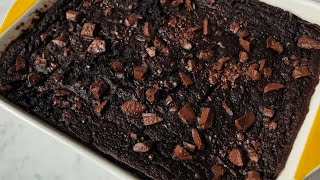 Fără zahăr și făină! Tort cu ciocolată în 5 minute de pregătire. Brownie slab caloric