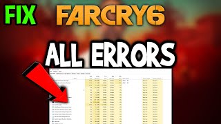 Farcry 6 – How to Fix All Errors – Complete Tutorial