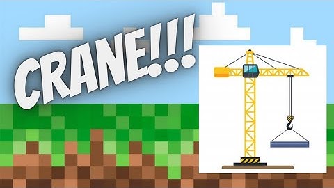 How to make crane in Minecraft