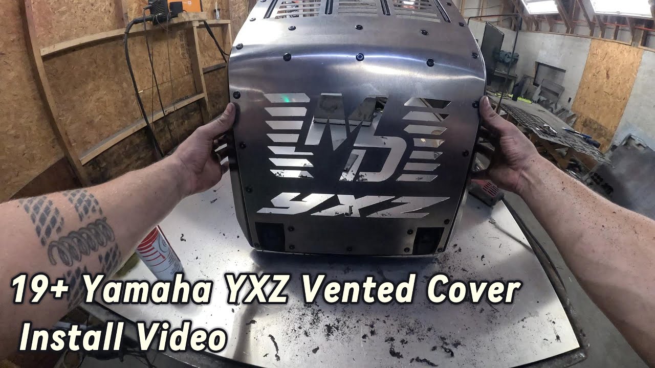 2019+ Yamaha YXZ Vented Radiator Cover Install How-To - YouTube