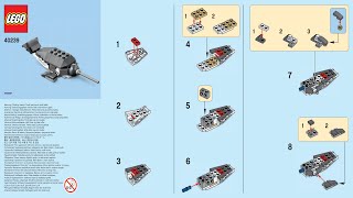 Lego Instructions - Monthly Mini Model Build - 40239 - Narwhal - 01-2017