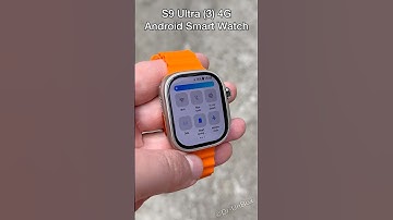 S9 Ultra (3) 4G Android Smart Watch with SimCard Insert and Camera⚡️ #shorts #trending #video #4g