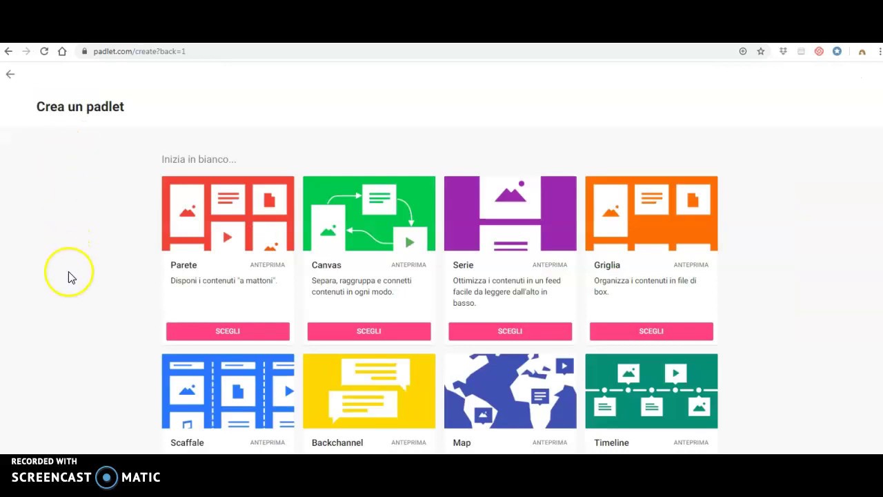 Come creare un Padlet a colonne - YouTube