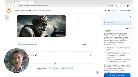How to use AI to suggest and automatically create your next Moodle activity
