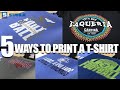 5 Ways to Print a Shirt at Home With Heat Transfers