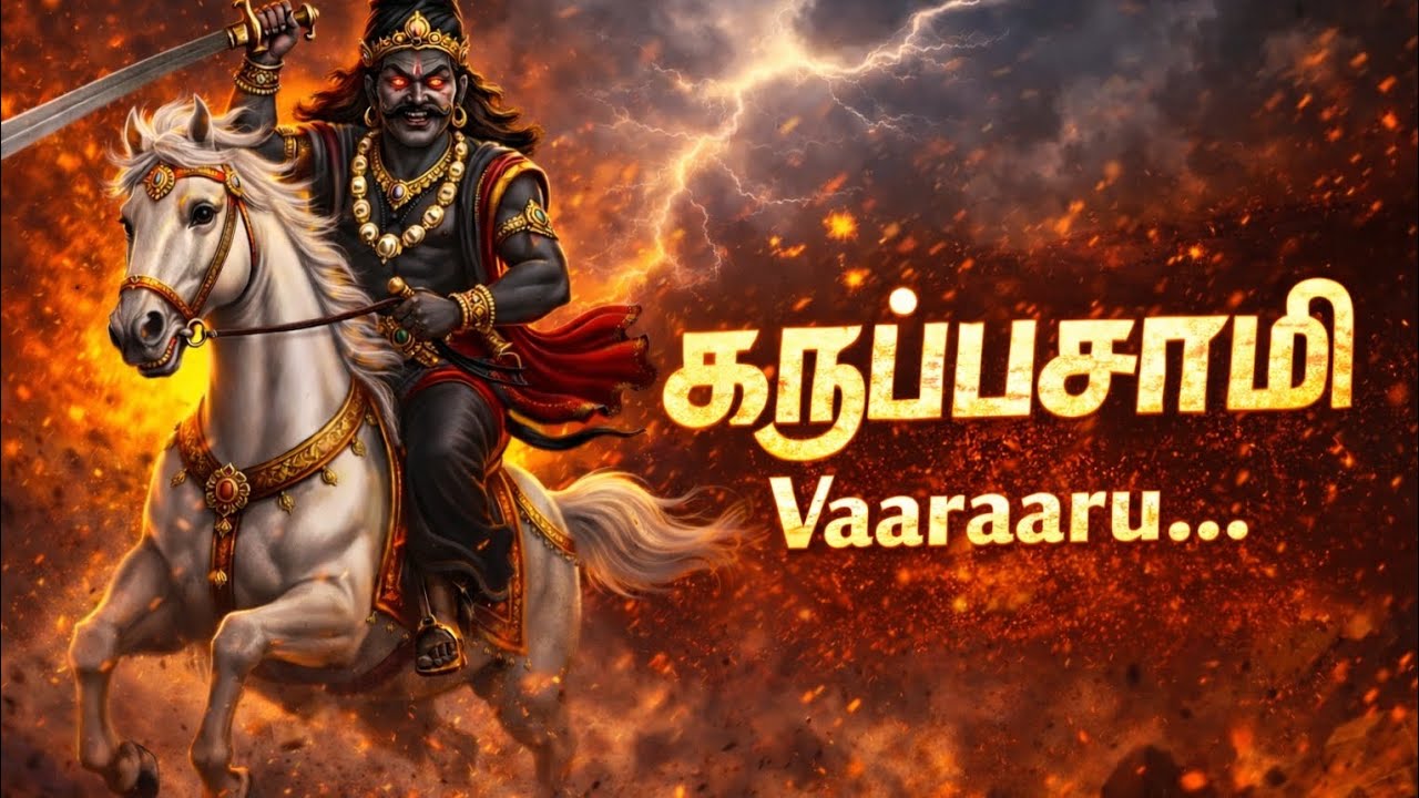 🔥 கருப்பசாமி வாராரு… 🔥Karuppasamy Folk Devotional Song | Sakthi Manthira