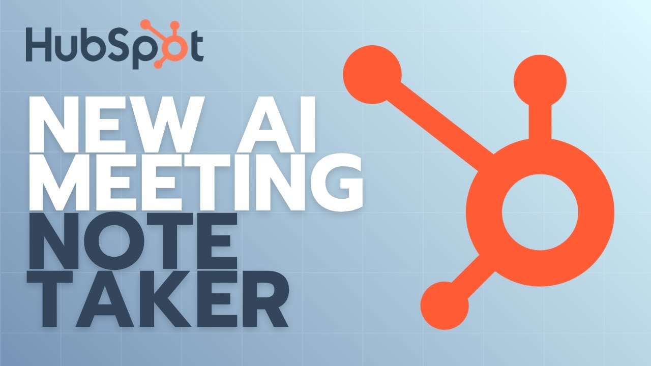 How to Use HubSpot New AI Meeting Notetaker | Quick Tutorial 2025 - YouTube