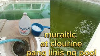 Ka pakners. EP-1 PAANO  MAGLAGAY NG  MURIATIC AT CLOURINE SA SWIMMING POOL.