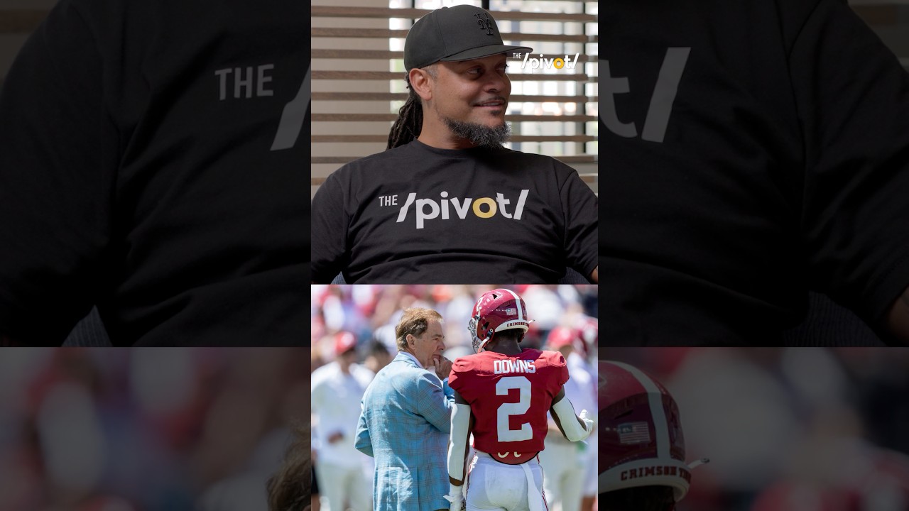 Just a few Saban guys sharing stories…Channing asks Caleb pressure of being a star on America’s Team