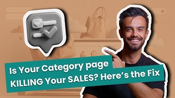 13 BEST PRACTICES for Ecommerce CATEGORY PAGES to BOOST SALES 💸