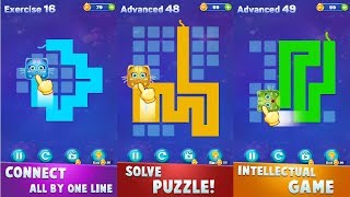Cats: 1 Line - Fill - One Line Puzzle Android Gameplay screenshot 1