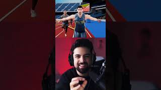 این دونده با یک ترفند مخفی همه را غافلگیر کرد! 😱🏃🏻‍♂️