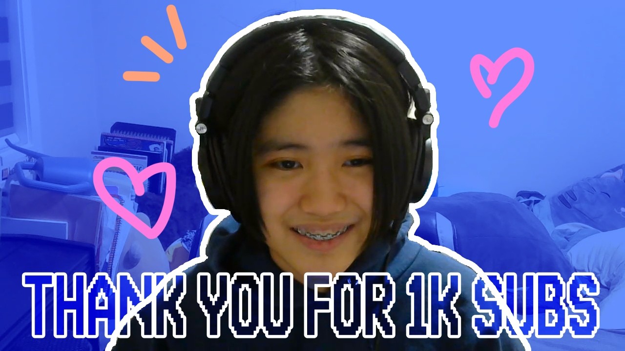 THANK YOU FOR 1K SUBS !!!