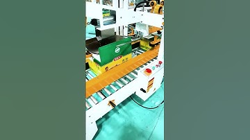Automatic folding and sealing machine for food packaging cartons#Automaticfolding and sealingmachine