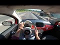 NOWADAYS.DRIVE | 2020 Fiat 500 - POV Test Drive (Vilnius. Lithuania) | Car Sharing Driver