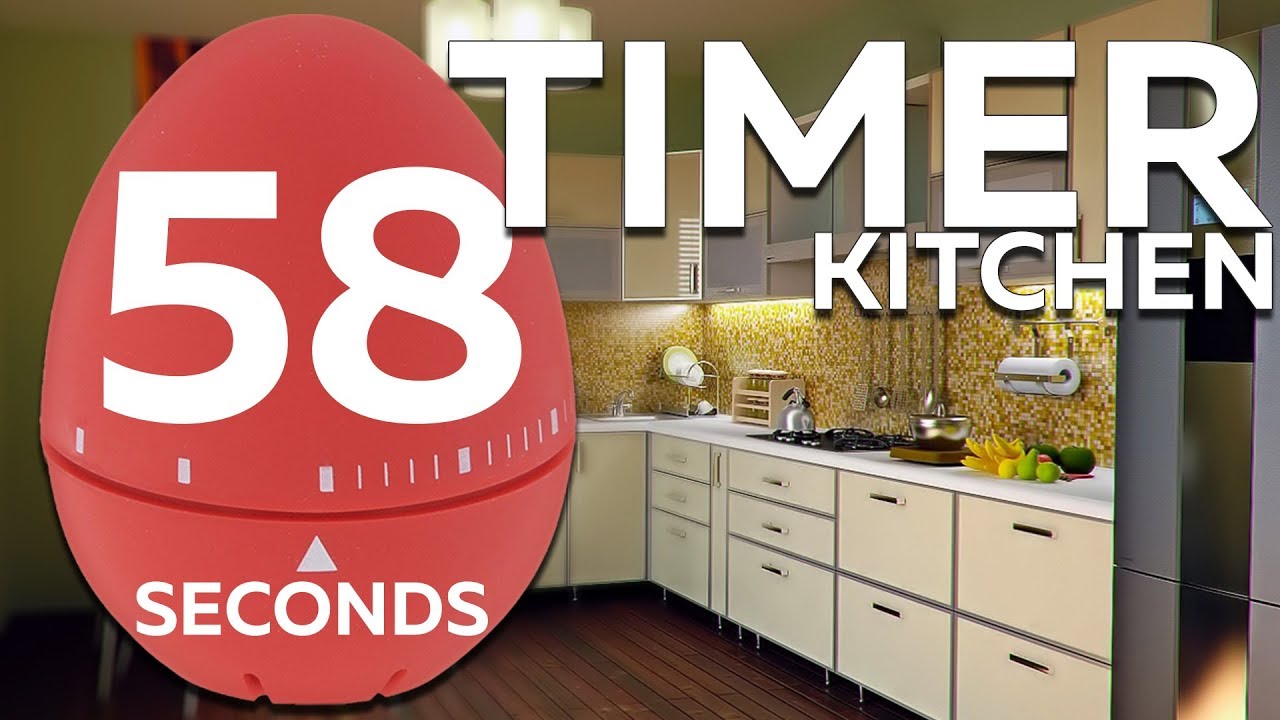 58 seconds cooking timer YouTube