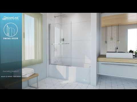 Aqua-Q Swing Shower Door - Dreamline