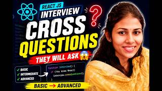 React JS Cross Questioning Interview 🔥 | Basic to Advanced Questions with Answers (2026)