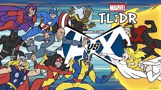 Avengers Vs X-Men In 2 Minutes - Marvel Tldr