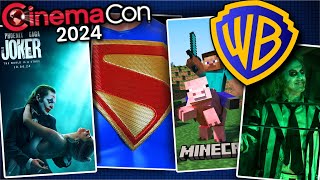WB CinemaCon (2024) - Joker 2 Trailer, Superman, Minecraft Movie