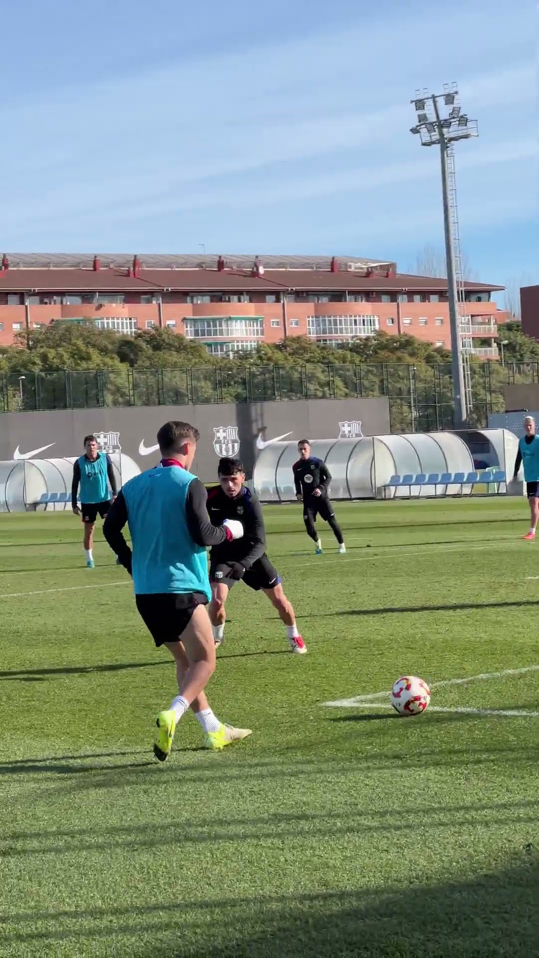 Gavi's pass is something else! ? #fcbarcelona #football #gavi #shorts