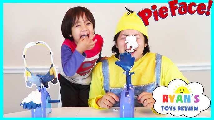 Pie Face for Family Game Night - Mom vs the Boys