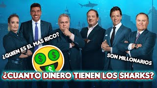 ESTA es la cantidad de DINERO que tienen los SHARKS de Shark Tank México