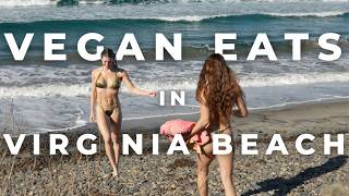 Healthy Eats in Virginia Beach 🌿 Solo Travel Day of Eats