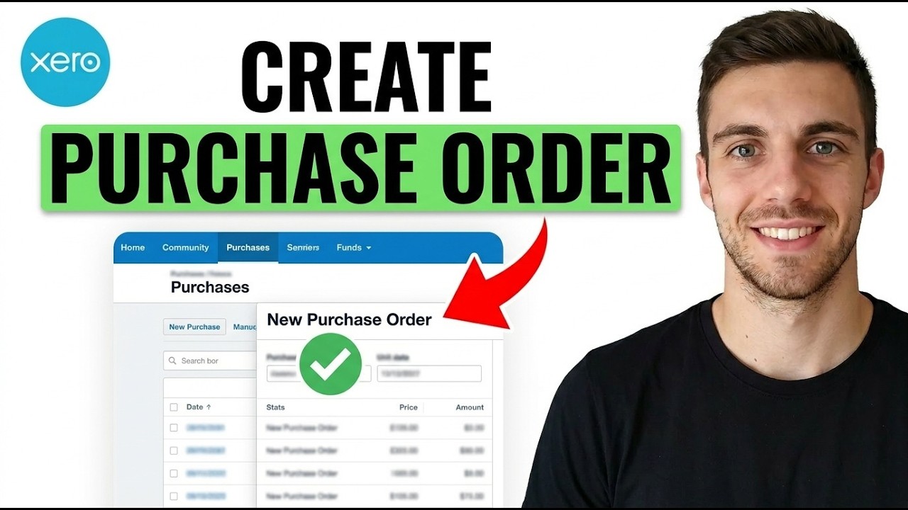 How to Create Purchase Order in Xero 2026 (Beginner Guide) - YouTube