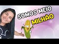 SOMOS 500 MIL 🎉🥂🍾 UM SONHO QUE VIROU REALIDADE | CASA LIMPA