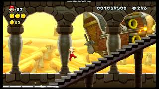#18 Castelo Compactante do Morton / Deserto Caramelo / New Super Mario Bros. U Deluxe screenshot 2