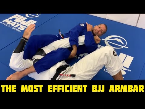 The Most Efficient BJJ Armbar (Arm Lock) by Dave Camarillo