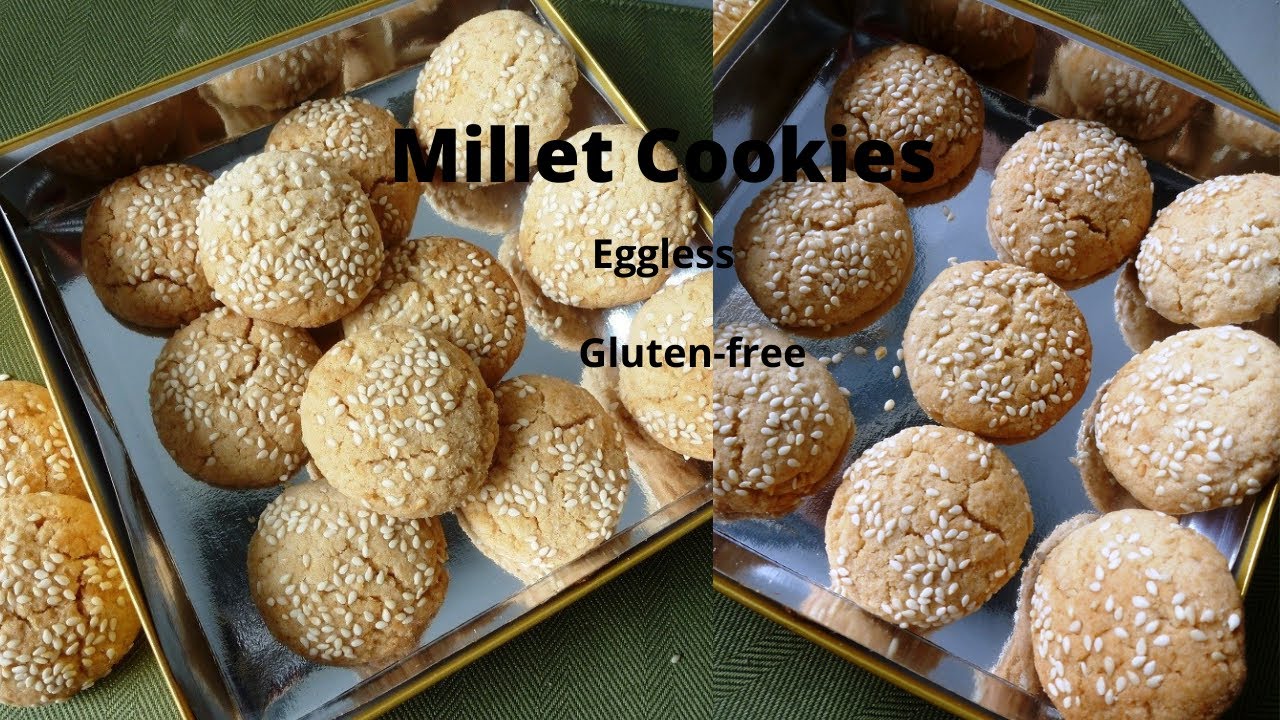 Jowar coconut cookies/Gluten free healthy cookies/Sorghum flour biscuit/eggless/Healthically Kitchen
