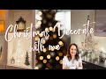 CHRISTMAS DECORATE WITH ME | CHRISTMAS DECORATING IDEAS 2021