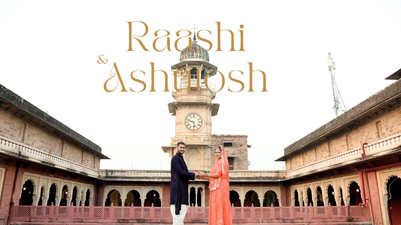 Raashi & Ashutosh | Rajput Engagement highlight 2024 | Umed Bhawan ...
