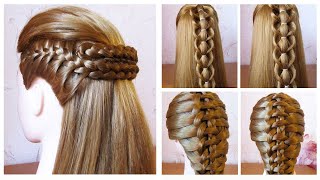 Top 3 Most Beautiful Hairstyles For Party &amp; Wedding 😍 Step By Step Hair Tutorial
