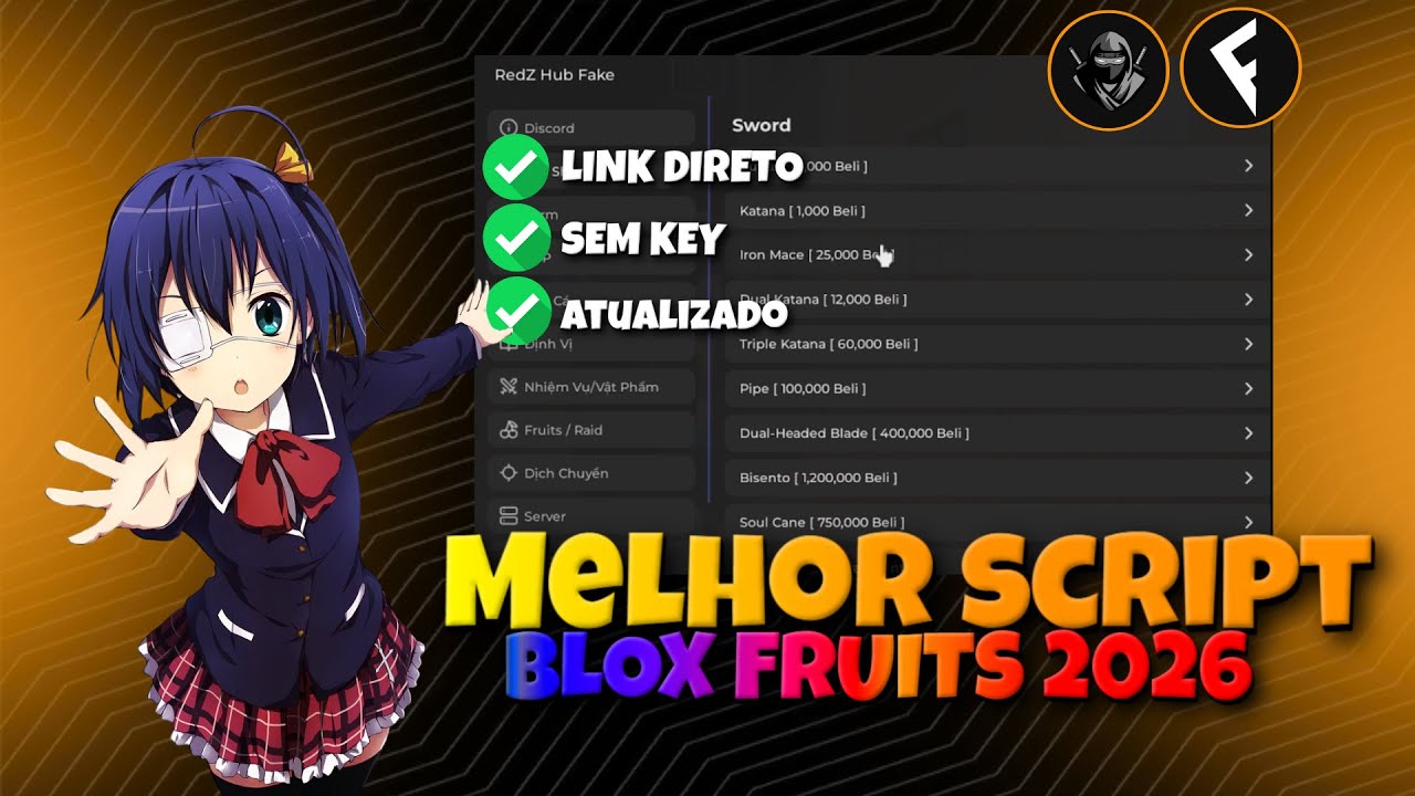 SCRIPT BLOX FRUIS PARA CELULAR E PC + EXECUTOR DELTA ANTI BAN ATUALIZADO LINK DIRETO MEDIAFIRE 2026