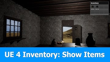 UE4 C++ Inventory UI : Show Items