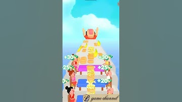 pancake run 😉😉 gameplay // l game channel // android & ios gameplay 19444 #mobilegame #shorts