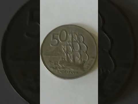 1967 New Zealand 50 Cent