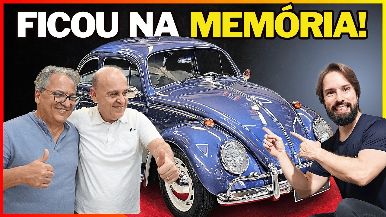 Fusca 1968: Um Sonho de Família Parado Há 10 Anos Finalmente Ganhou Vida! 👍