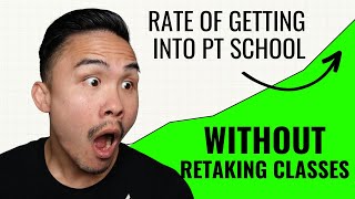 How do I improve my PT school application WITHOUT retaking classes