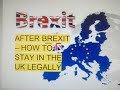 After Brexit - How to Stay in the UK legally - Submit your application again