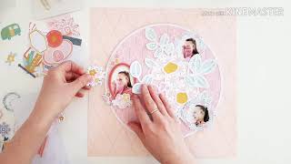 Pinkfresh Studio Joyful Day Scrapbook Process Video with Amanda Baldwin