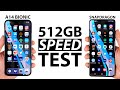 Galaxy S21 Ultra vs iPhone 12 Pro Max Speed Test (512GB vs 512GB Snapdragon)!