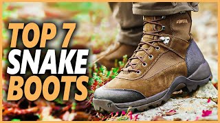 Best Snake Boots | Top 7 Snake Proof Boots To Prevent Snake Bites Yourself