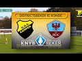 Samenvatting en interviews DOS Kampen - FC RDC Deventer (18 okt. 2025) districtsbeker Oost 1e ronde.