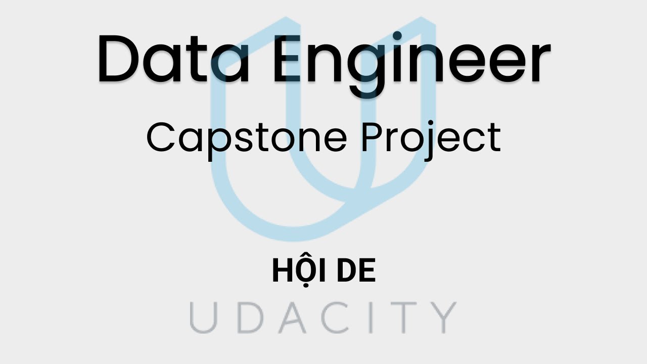 [Data_Engineer] - Udacity Capstone Project - YouTube