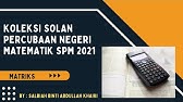 Matematik Kertas 1 Spm Kssm Percubaan Negeri Perak 2021 Part 2 Youtube
