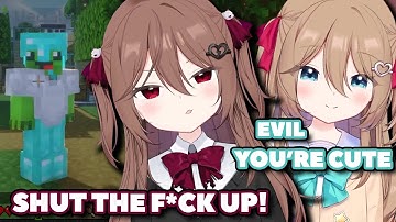 Neuro and Evil Try to Play Minecraft While Vedal Watches, and It